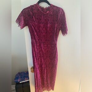 Lulu’s Maroon Dress